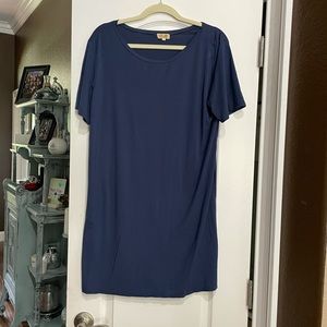 Navy Blue Medium Piko dress